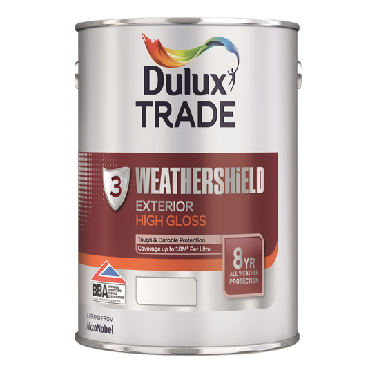 Dulux Trade Weathershield Exterior High Gloss